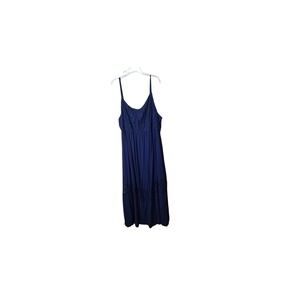 Torrid Dress Women Size 5‎ 5X Blue Summer Spaghetti Strap Lace Coquette Beach